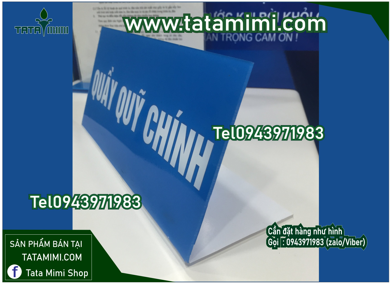 Bảng chữ L để ở quầy lễ tân làm từ chất liệu gì