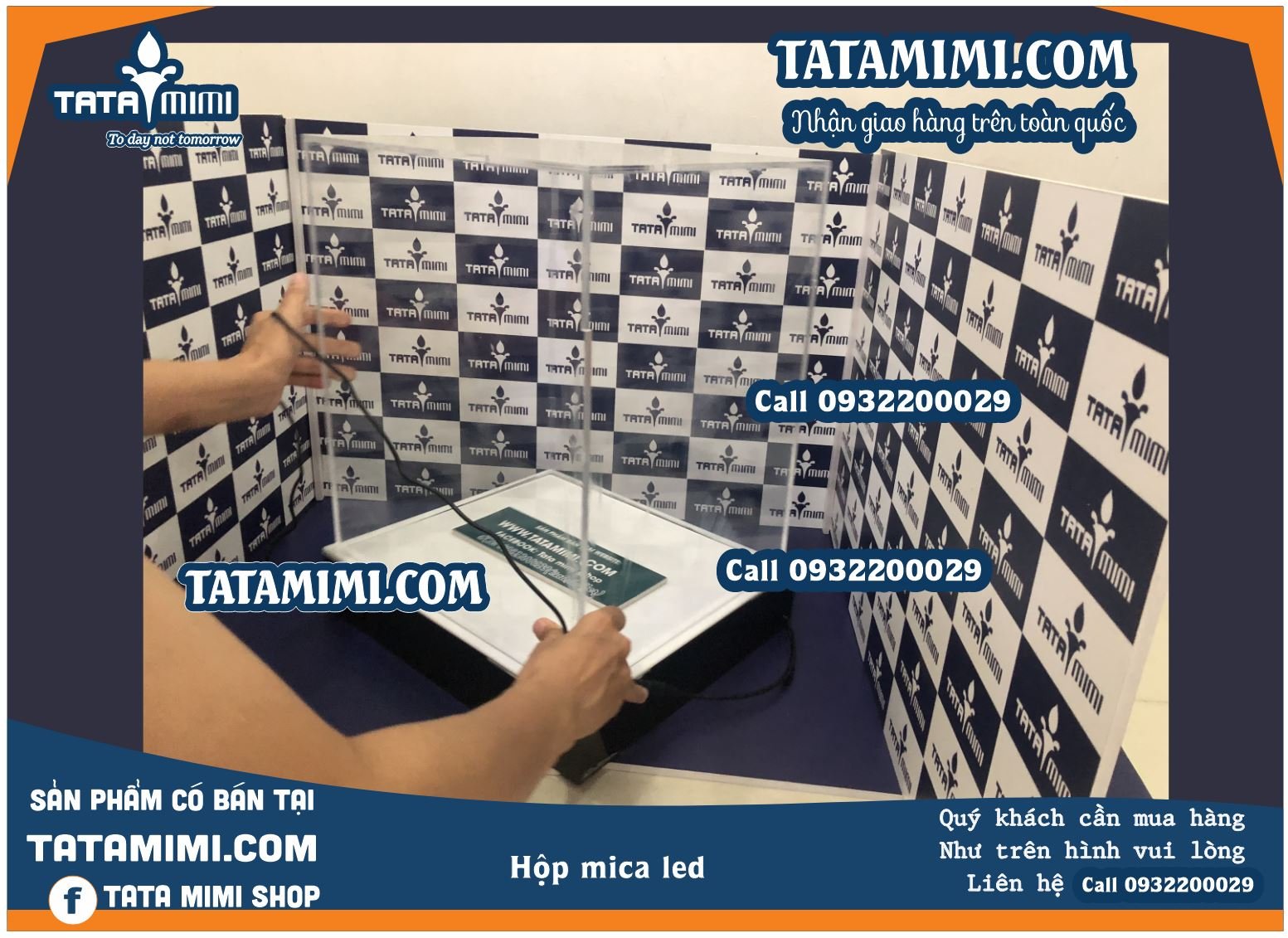 Hộp chụp mica đế thường làm màu gì