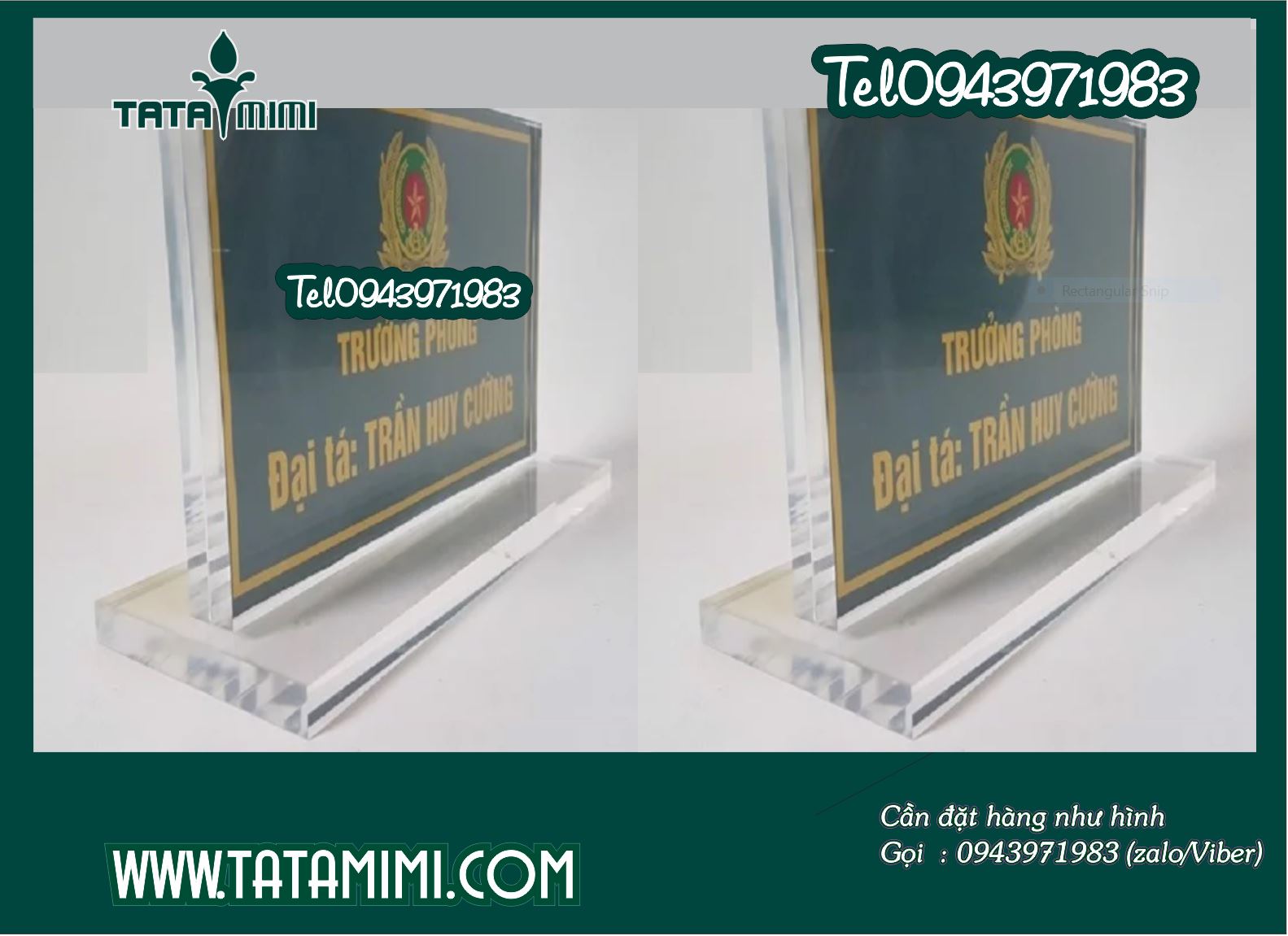 Mẫu biển chức danh đẹp và sang trọng Mẫu biển chức danh đẹp và sang trọng