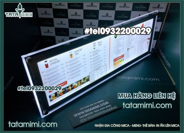 Bảng led-bảng menu siêu sáng