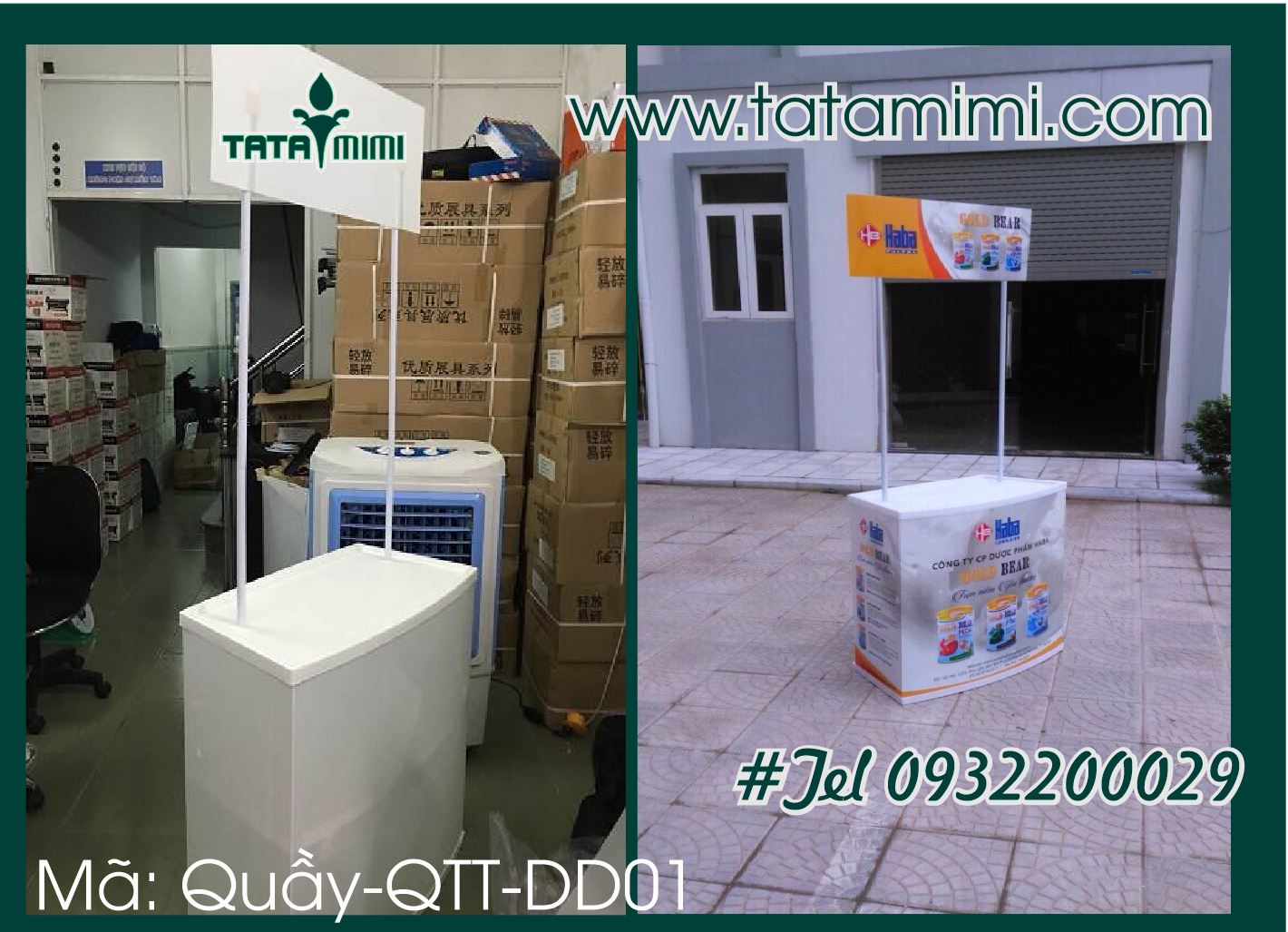 Mẫu quầy bán hàng di động Mẫu quầy bán hàng di động