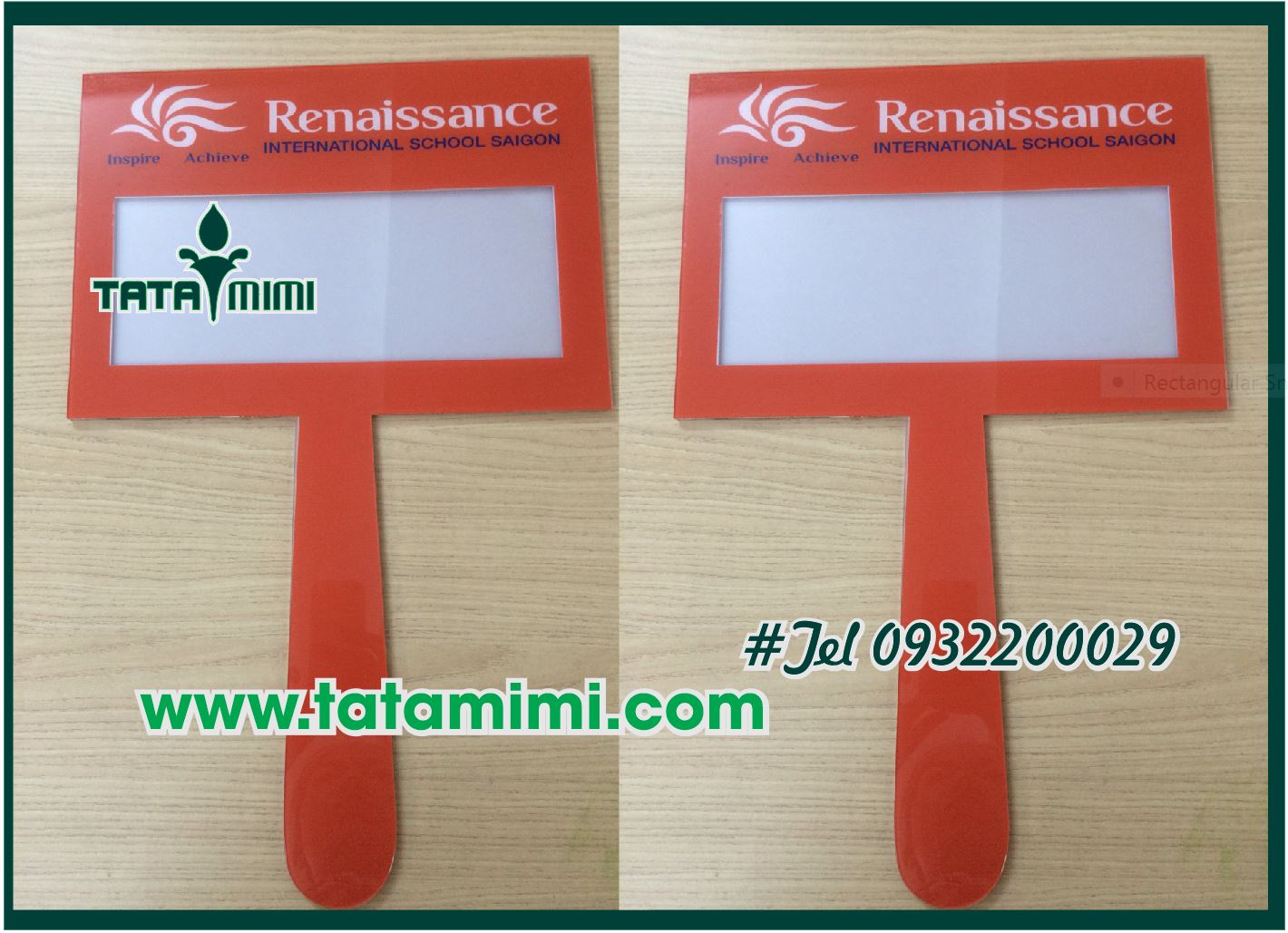 Biển đón đoàn từ mica