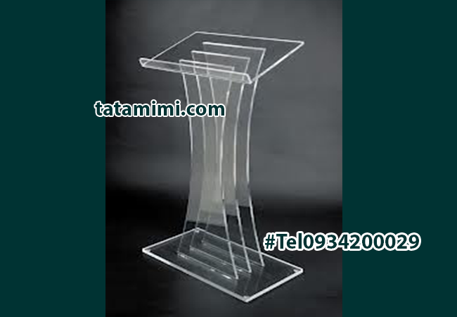 Bục phát biểu bằng mica cho ngày đại hội thành công