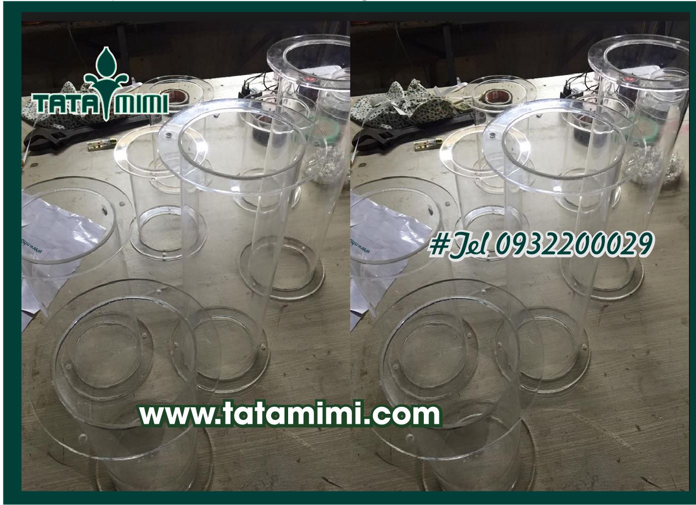 Ống trong-ống mica bán nguyên 2m