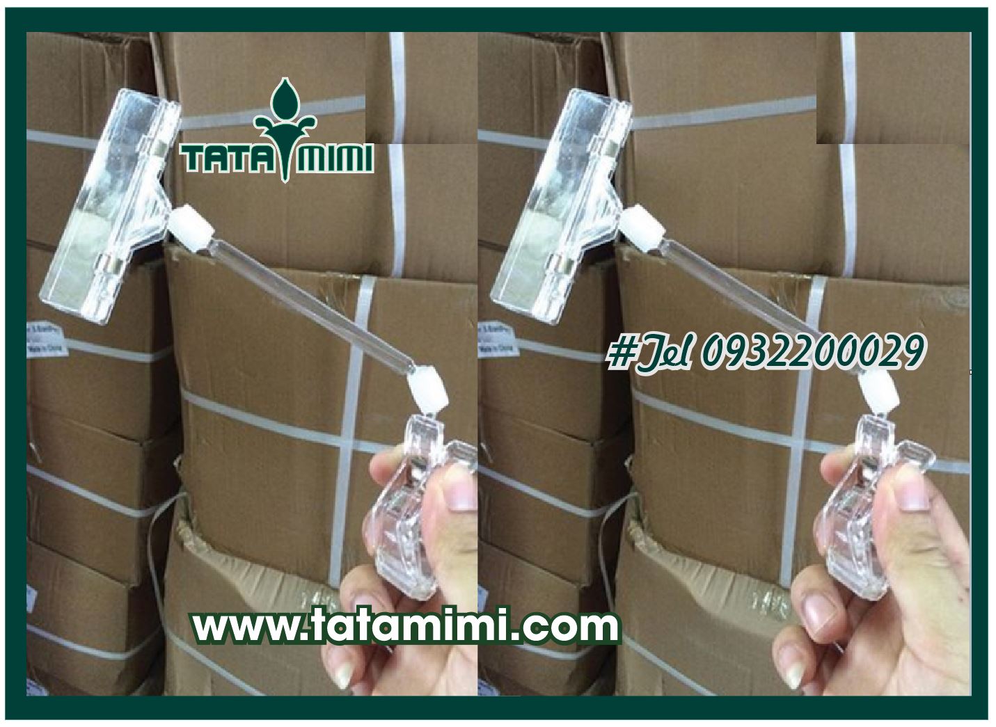 Kẹp mica - kẹp pop - kẹp 2 đầu - kẹp 1 đầu