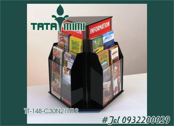 Kệ mica 3 mặt để bàn