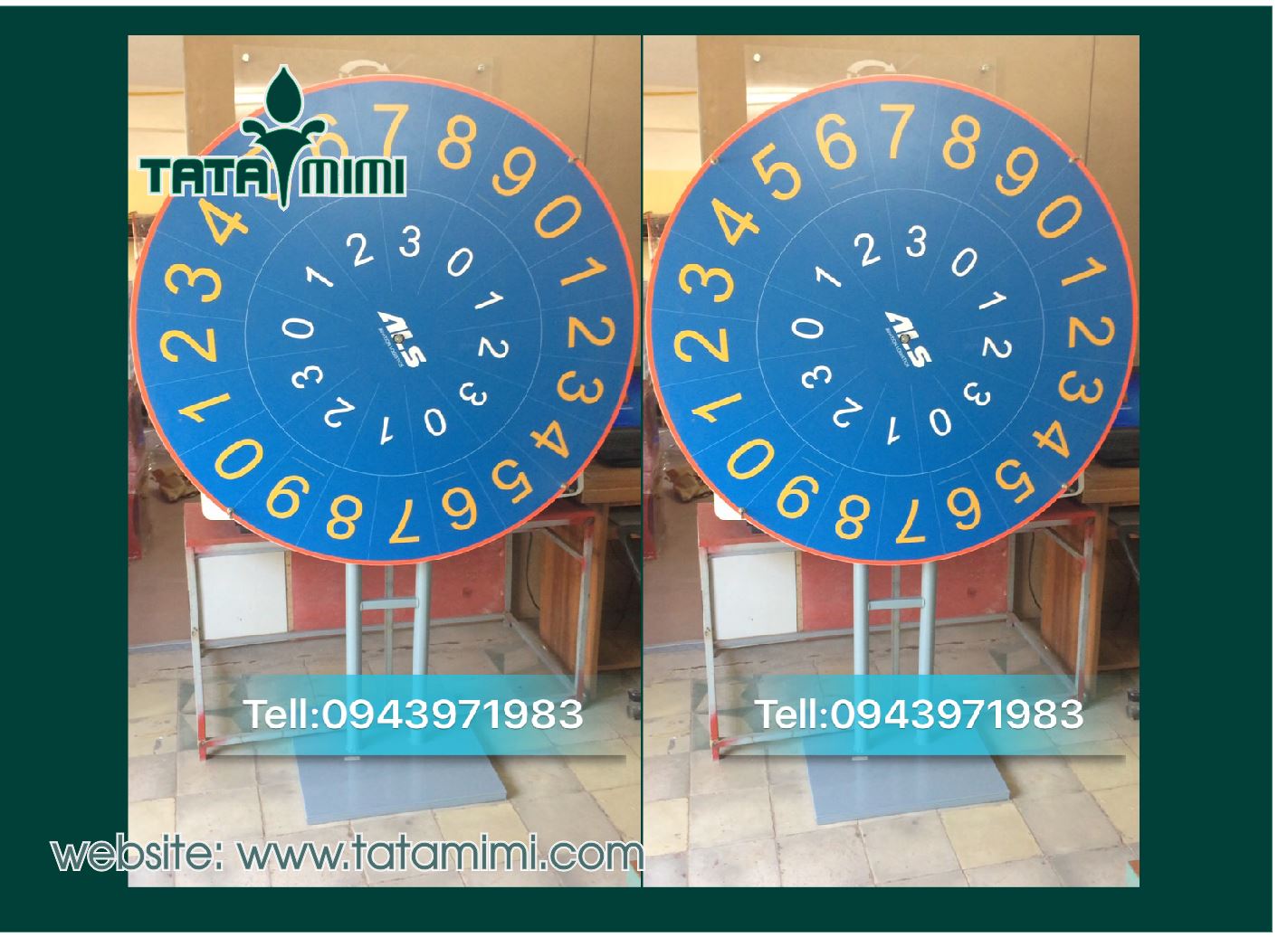 Vòng quay để bàn giành cho nhân viên