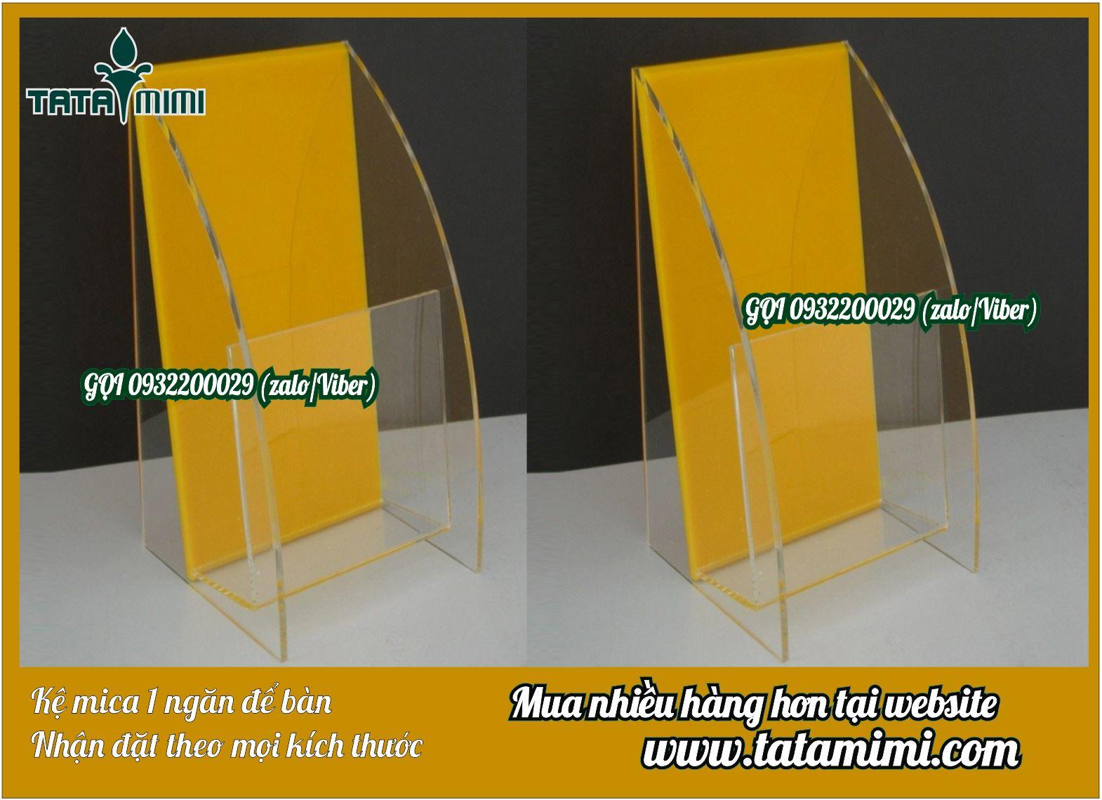 Kệ mica để tờ rơi- chuyên sản xuất kệ mica tờ rơi