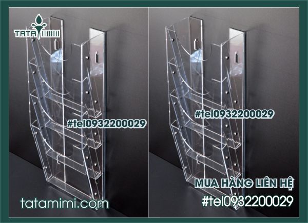 Hình ảnh mica checklist treo tường nhiều ngăn