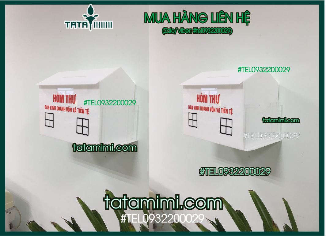 Thùng thư góp ý nên làm màu mica nào