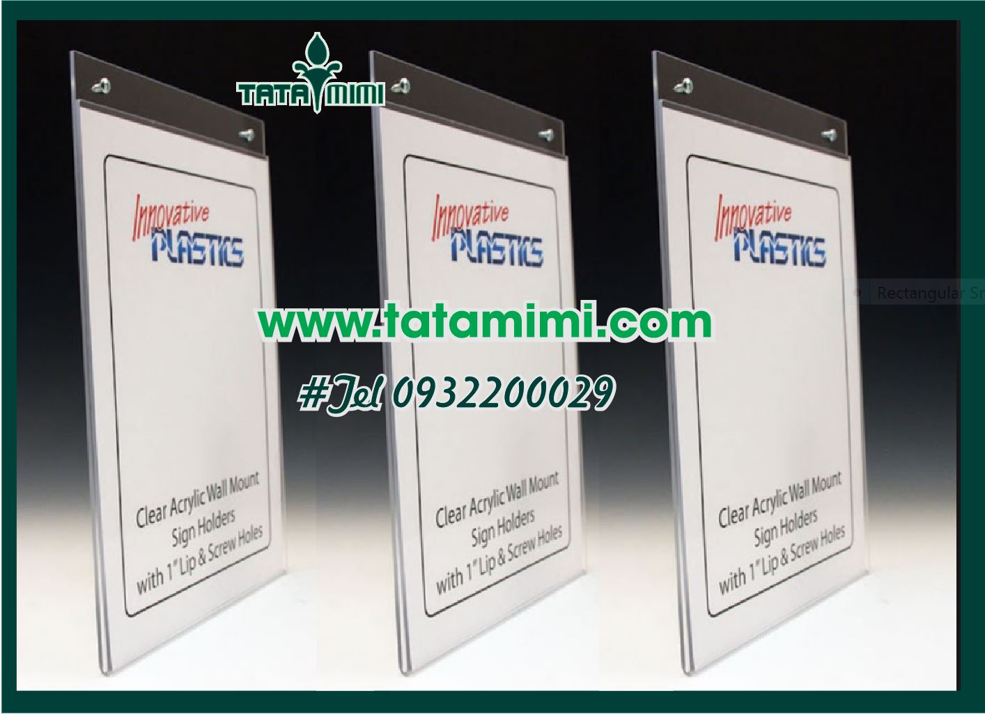 Những mẫu kệ treo tường làm từ mica 2mm