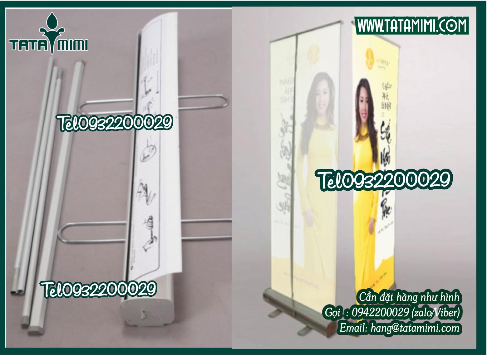Standee chắc chắn từ khung sắt