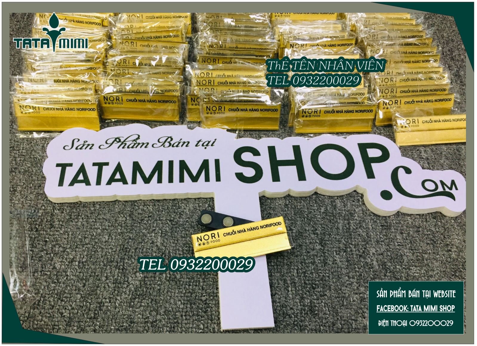 Biển Tên, Thẻ Tên Nhân Viên thiết kế theo yêu cầu