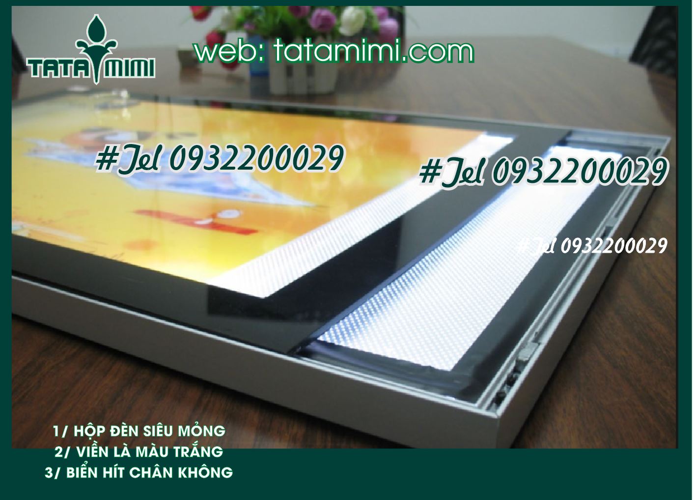 Biển led-hộp đèn menu siêu sáng