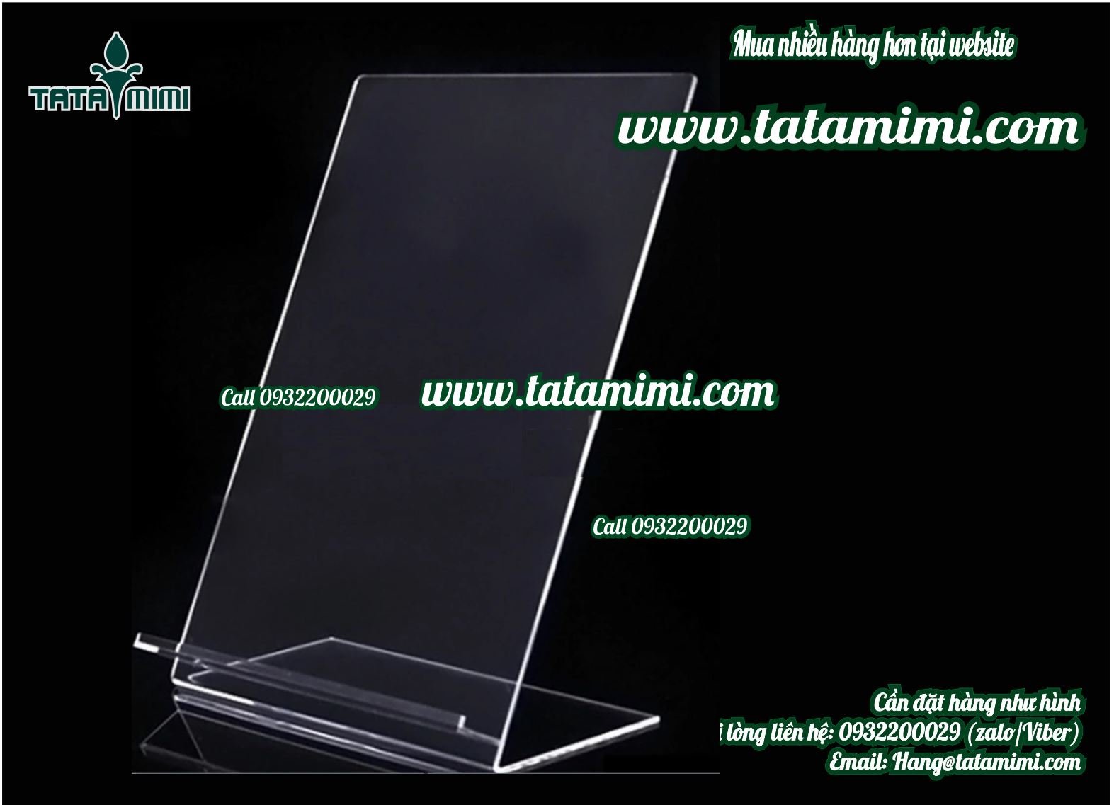 Nhận cung cấp Kệ Mica Treo Áo Mẫu siêu rẻ