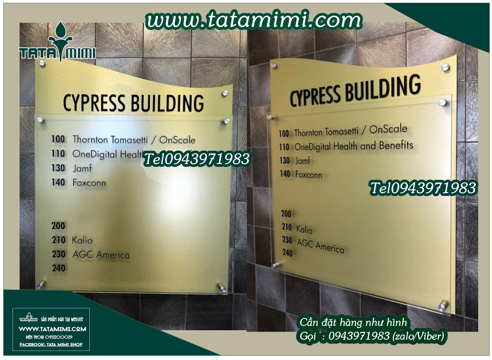 Biển chỉ dẫn làm chất liệu inox