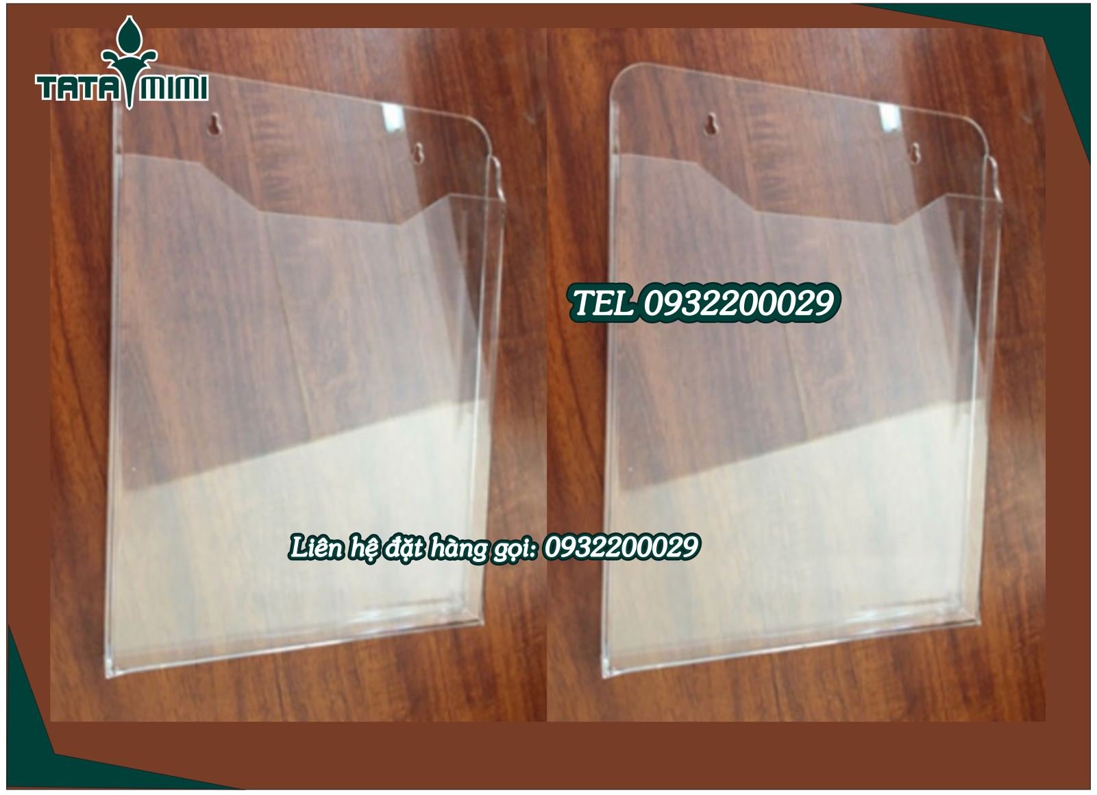 Checklist treo tường mica trong