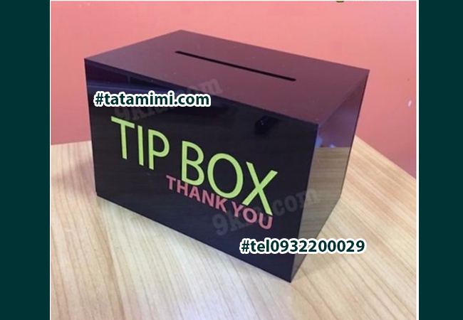 Tatamimi cung cấp các sản phẩm- hòm mica bỏ tiền típ
