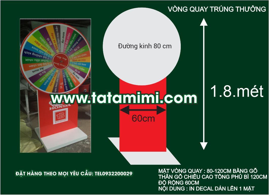 Vòng quay để đất cho các sự kiện lớn