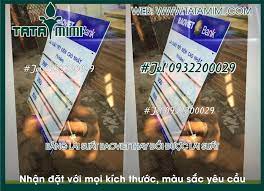 Bảng tiết kiệm ngân hàng từ inox