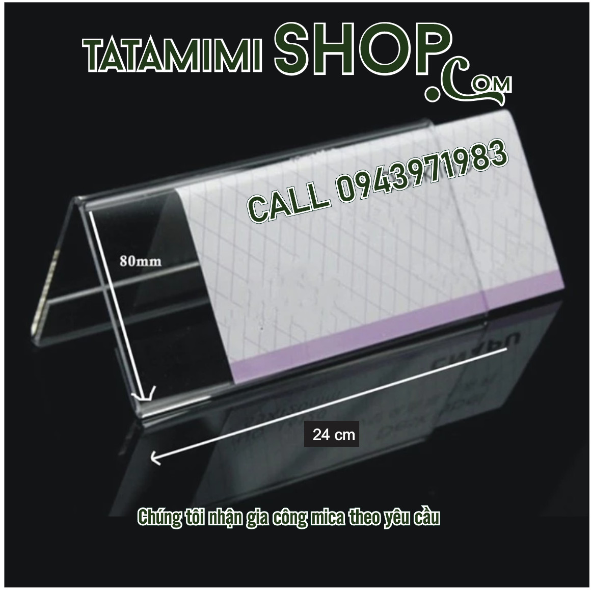 Biển chữ A thay thế nội dung được