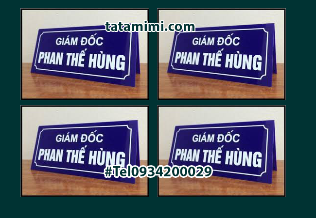 Bảng chức danh chữ A-hình tam giác cân