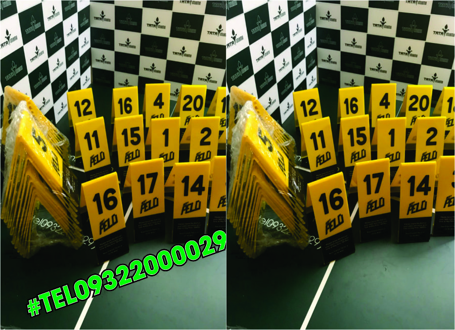 Thẻ số bàn cho cửa hàng nhượng quyền