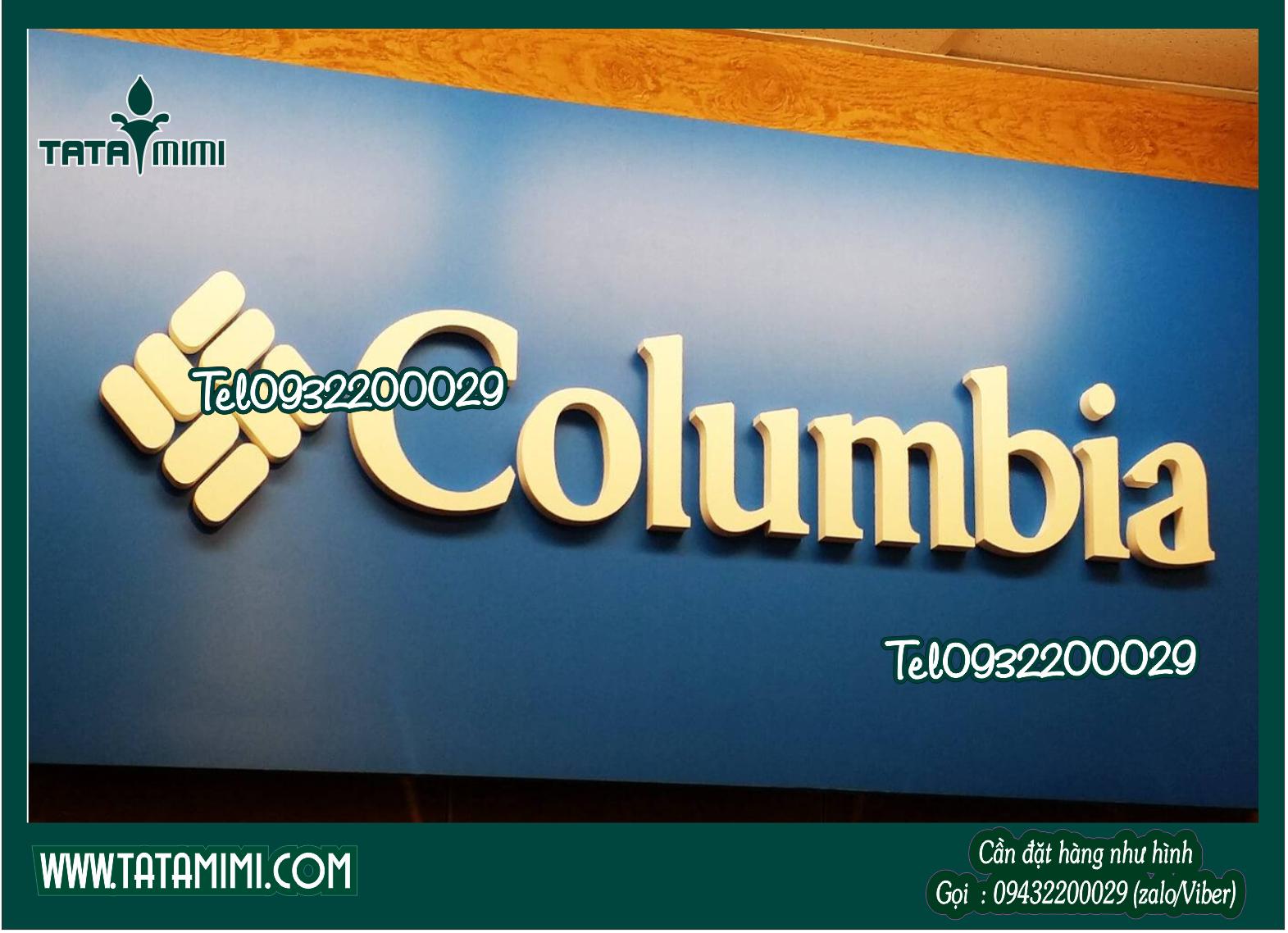 Biển logo của công ty bằng mica