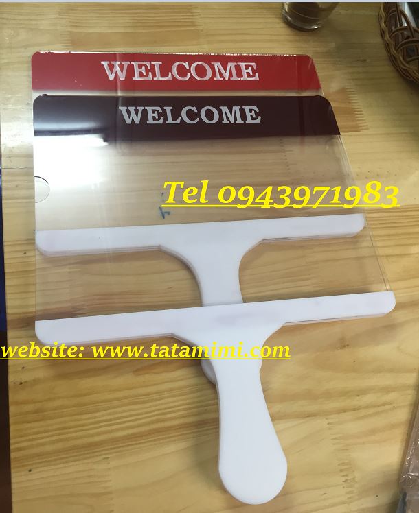 Biển đón cầm tay