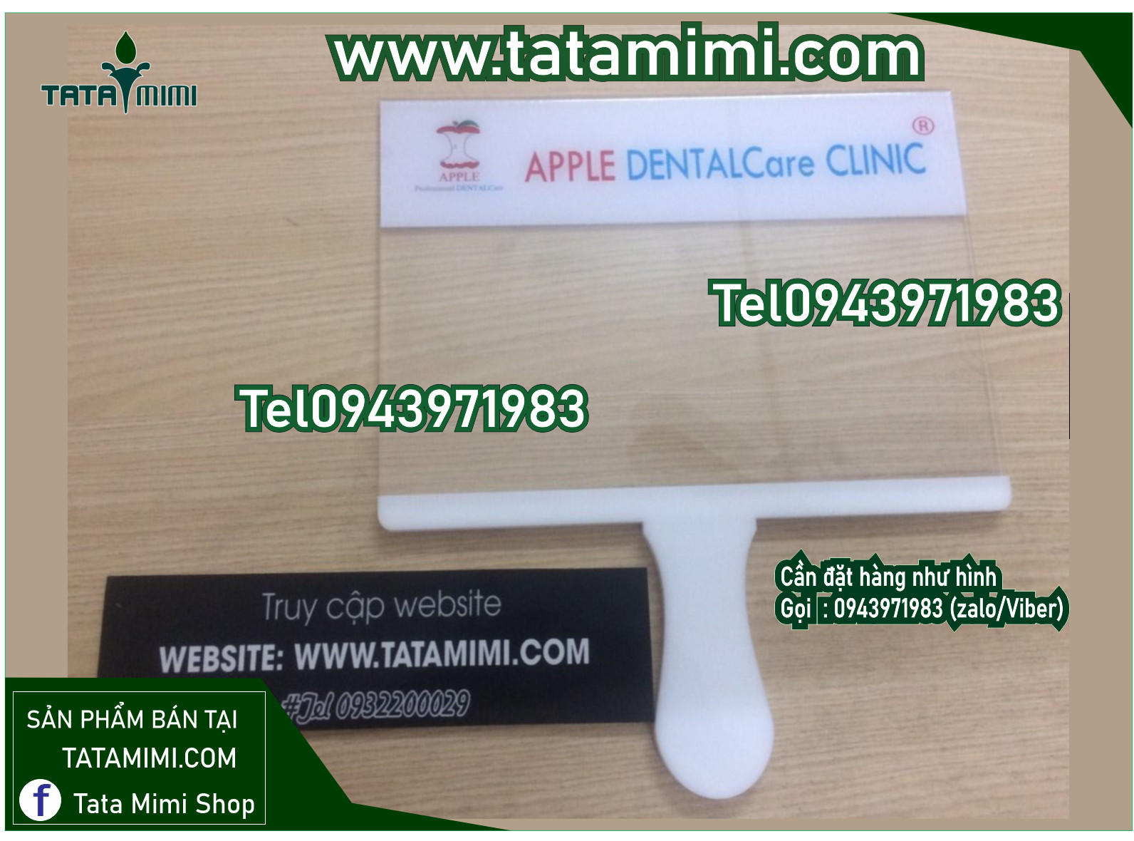 Biển cầm tay nên in logo kích thước sao