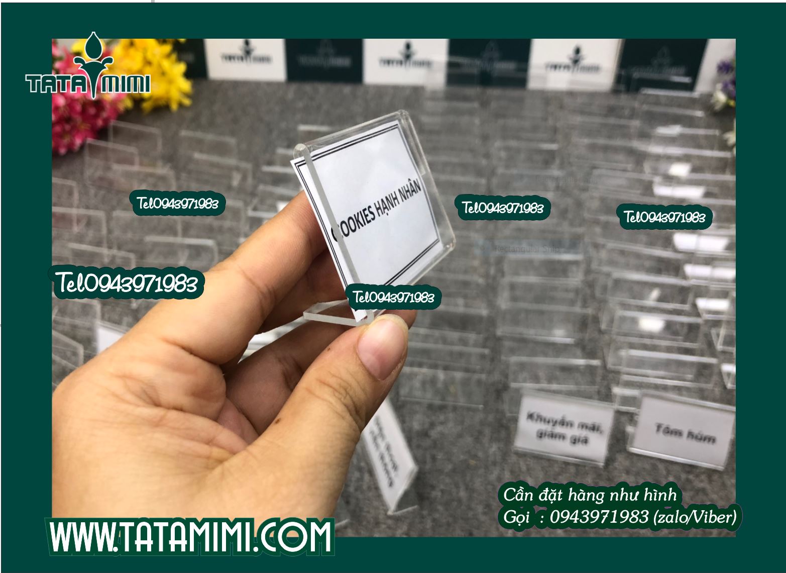 kệ giá tiền, kệ giá tên sản phẩm