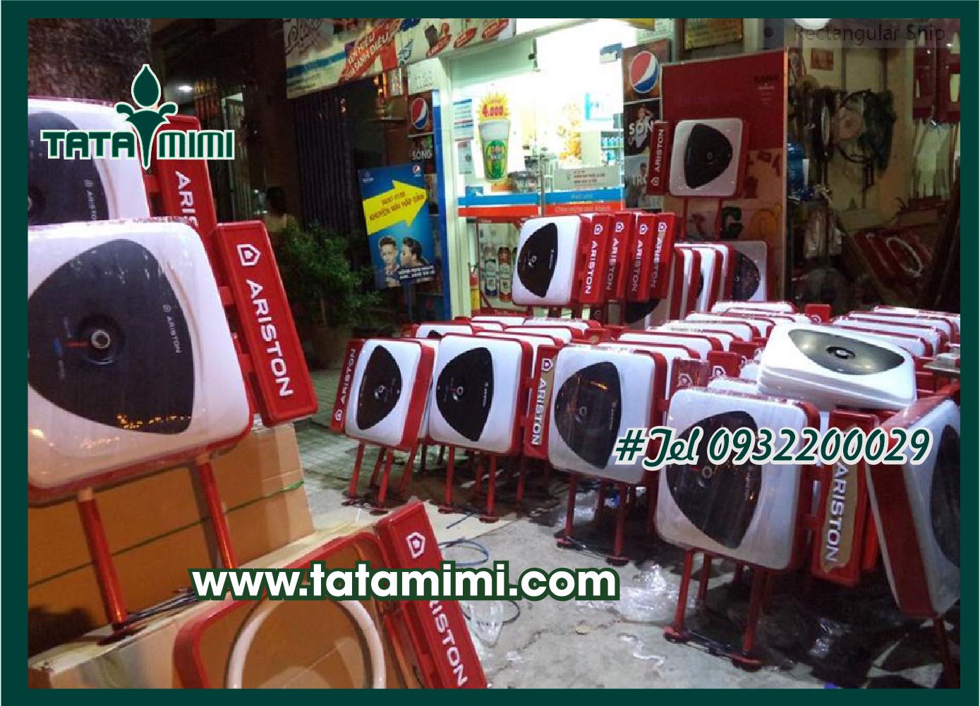 Biển hút nổi bo viền nhôm chân sắt