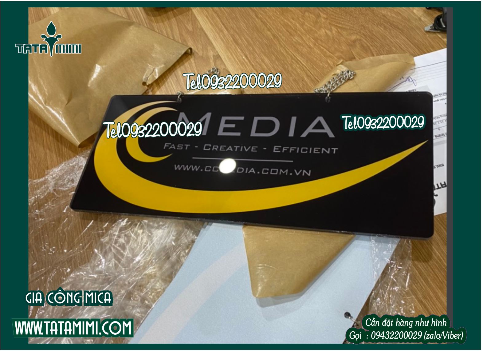 Biển công ty mẫu đẹp Biển công ty mẫu đẹp