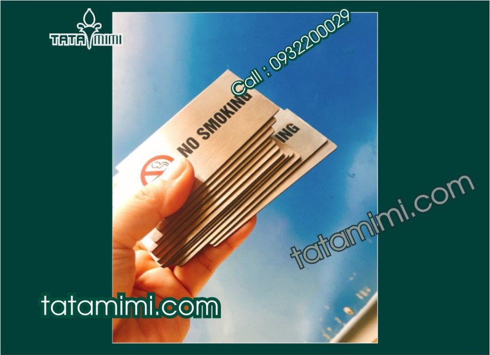Biển no smoking – mẫu biển không hút thuốc nơi công cộng