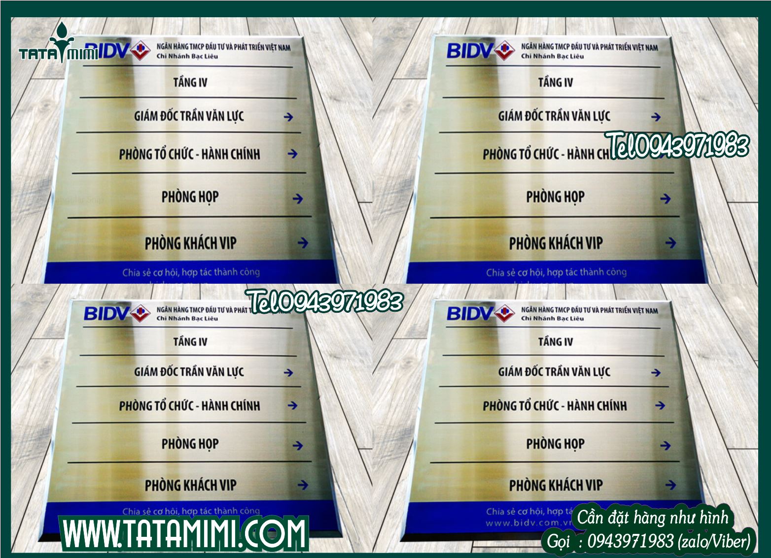 Inox để làm biển phòng ban