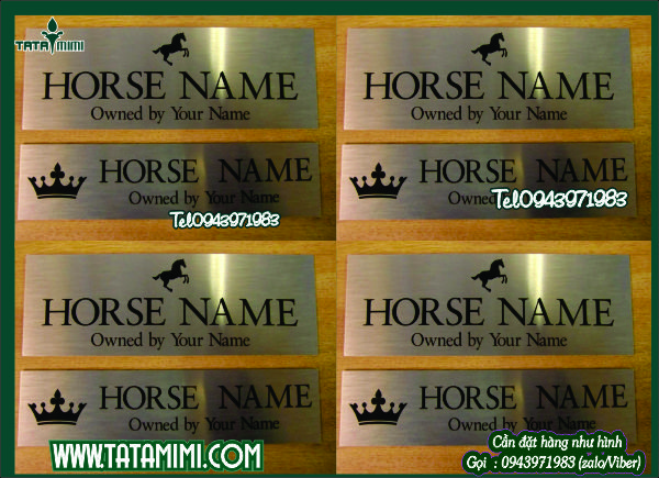 Biển phòng bộ phận từ inox