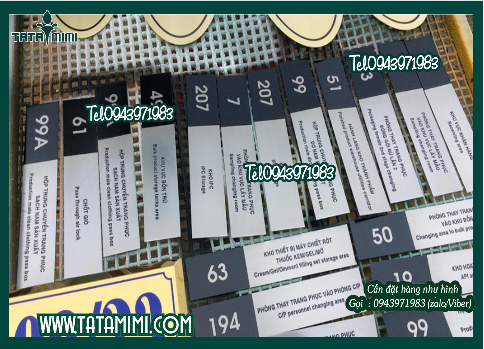 Biển phòng ban Biển phòng ban