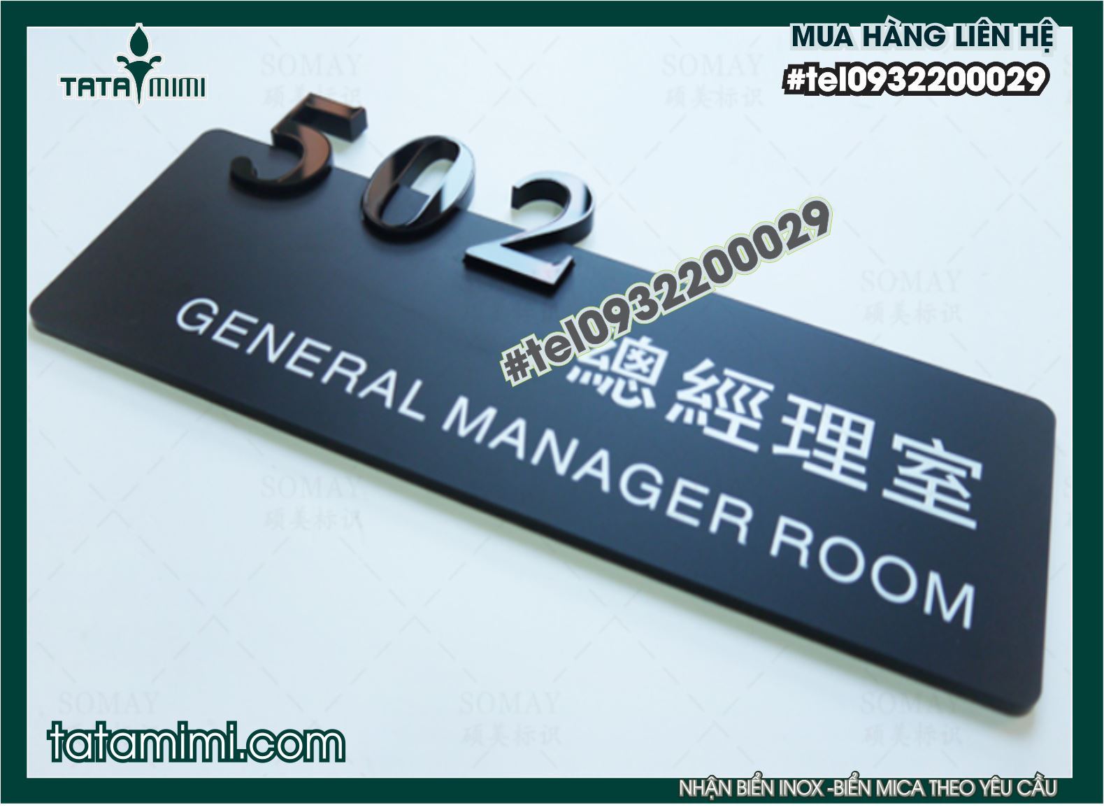 Xưởng cắt khắc mica mẫu đẹp tại Hà Nội