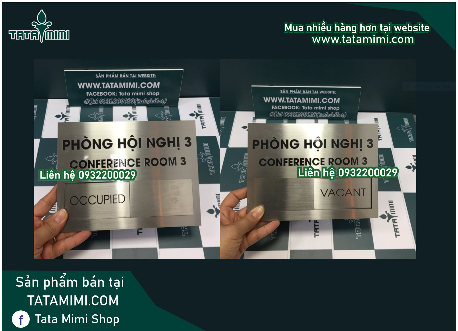 Biển phòng ban nội dung được thay đổi