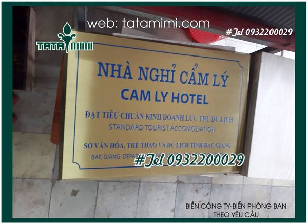 Giá biển công ty lấy nhanh - giá rẻ ở Hà Nội