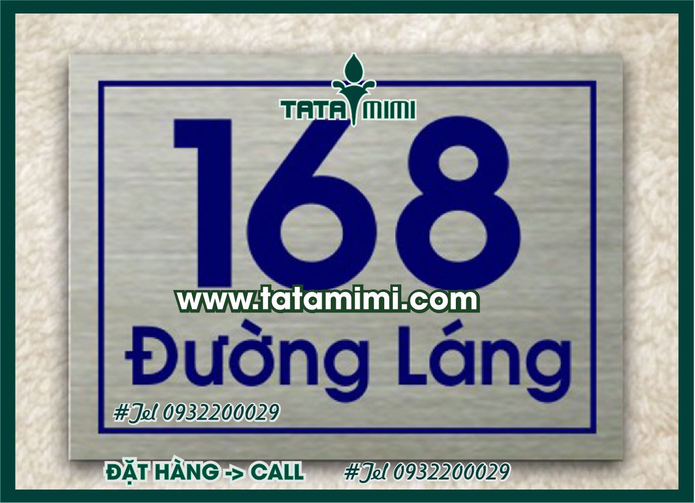 Làm biển công ty bằng inox 201 và 304