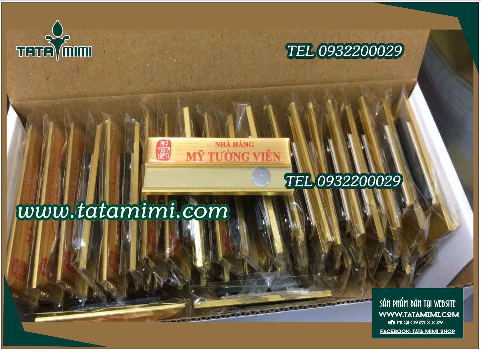 Biển tên nhân viên