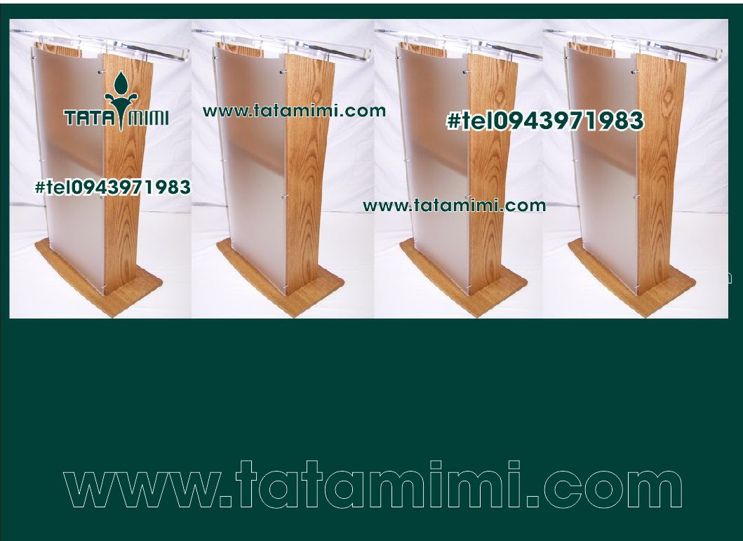 Bục phát biểu bằng mica cho ngày đại hội thành công