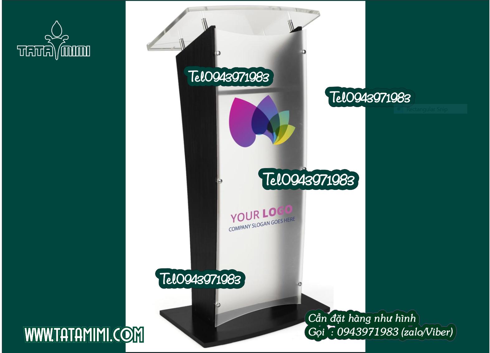 Bục phát biểu cho những ngày đại hội