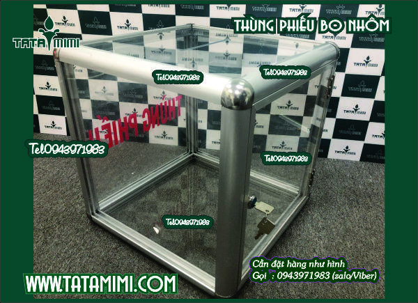 Bo nhôm các kích thước và mặt làm từ mica 3mm