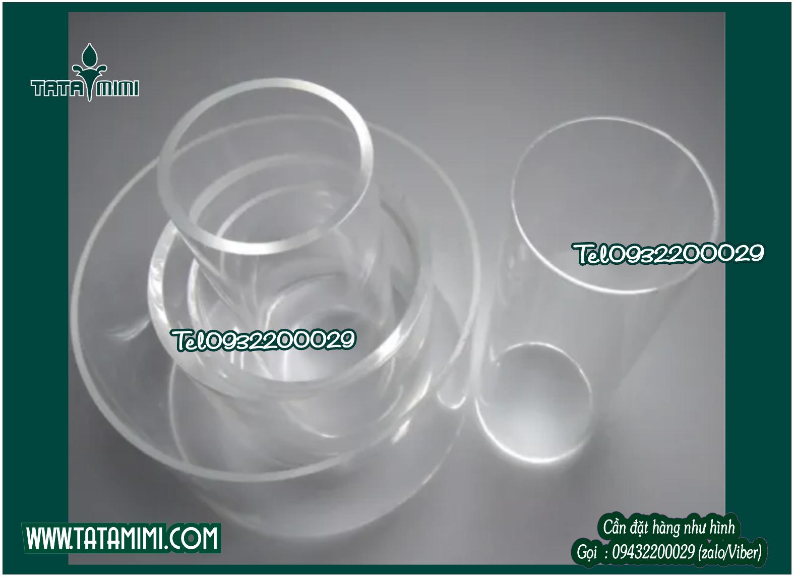 Ống đặc từ mica có đường kính nhỏ nhất