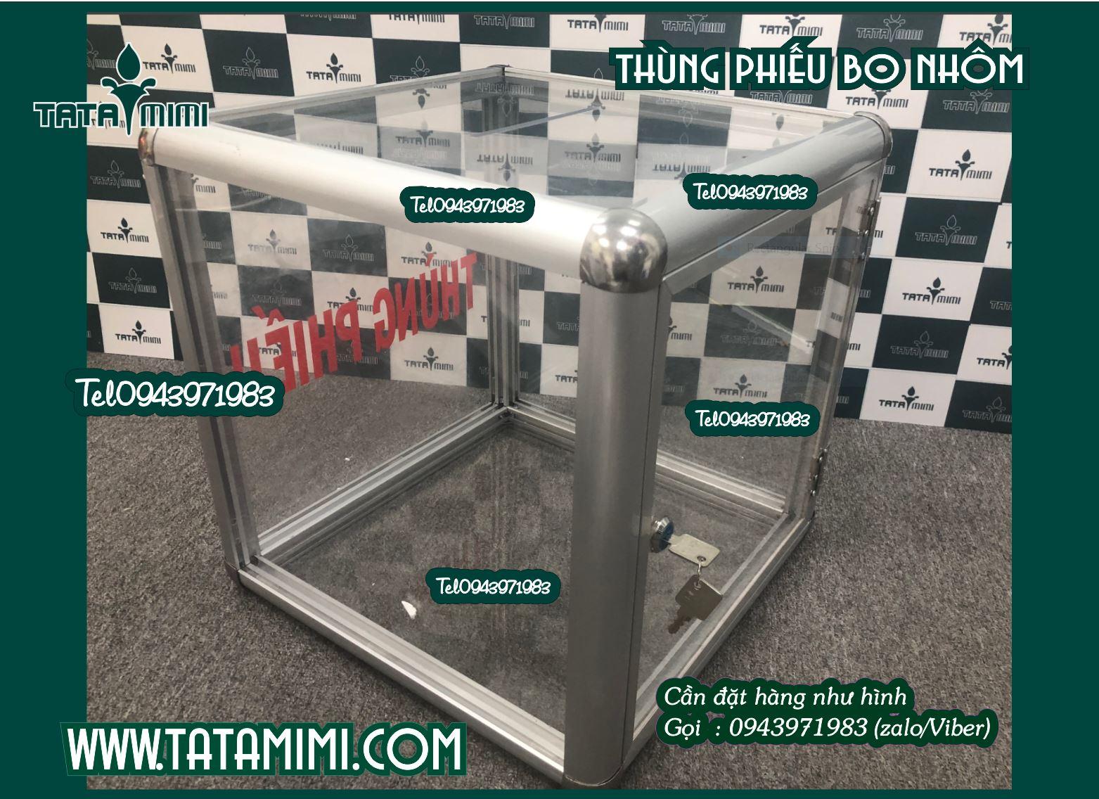 Bo nhôm các kích thước và mặt làm từ mica 3mm