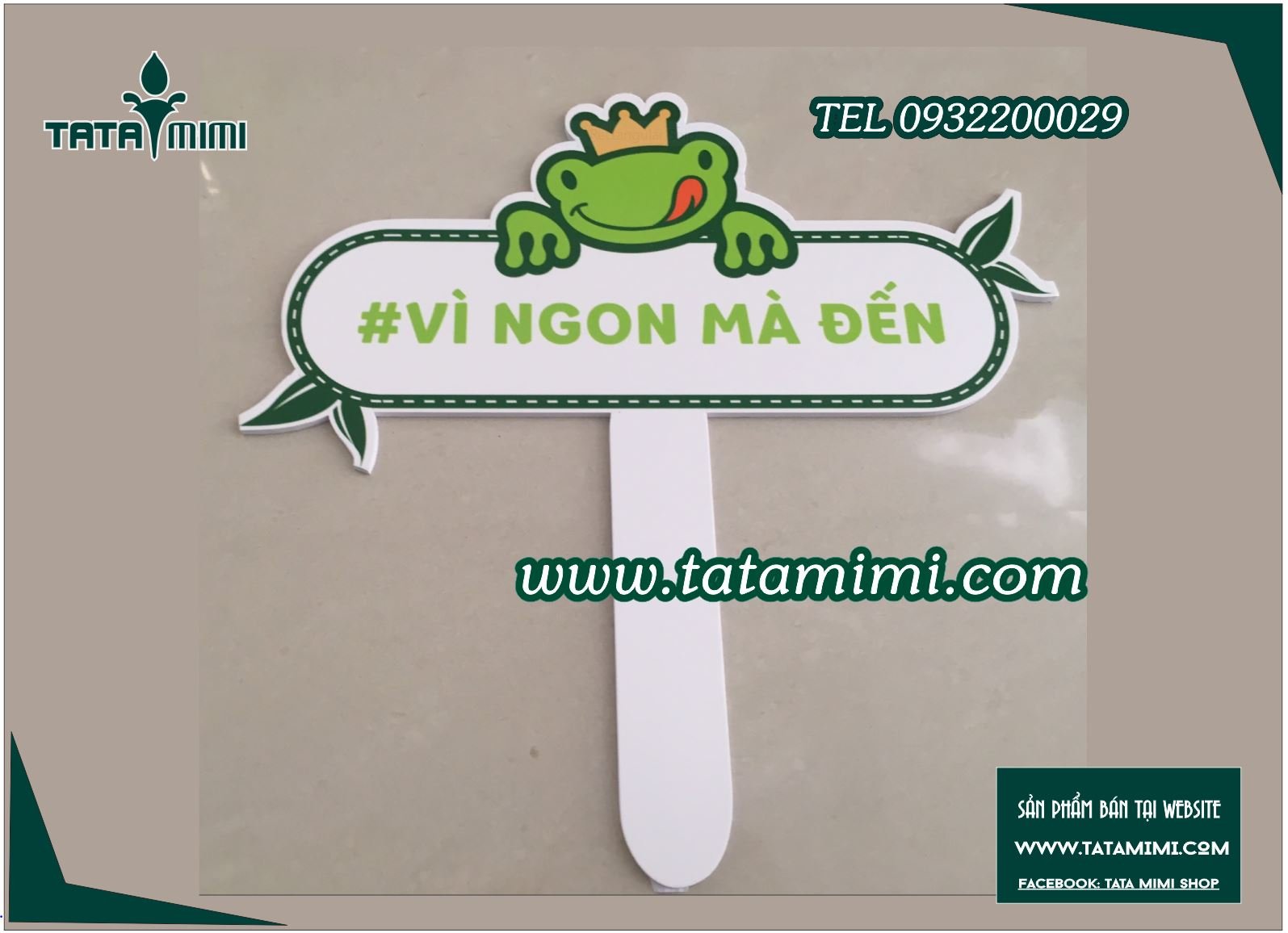 Biển cầm tay chụp hình ngộ nghĩnh