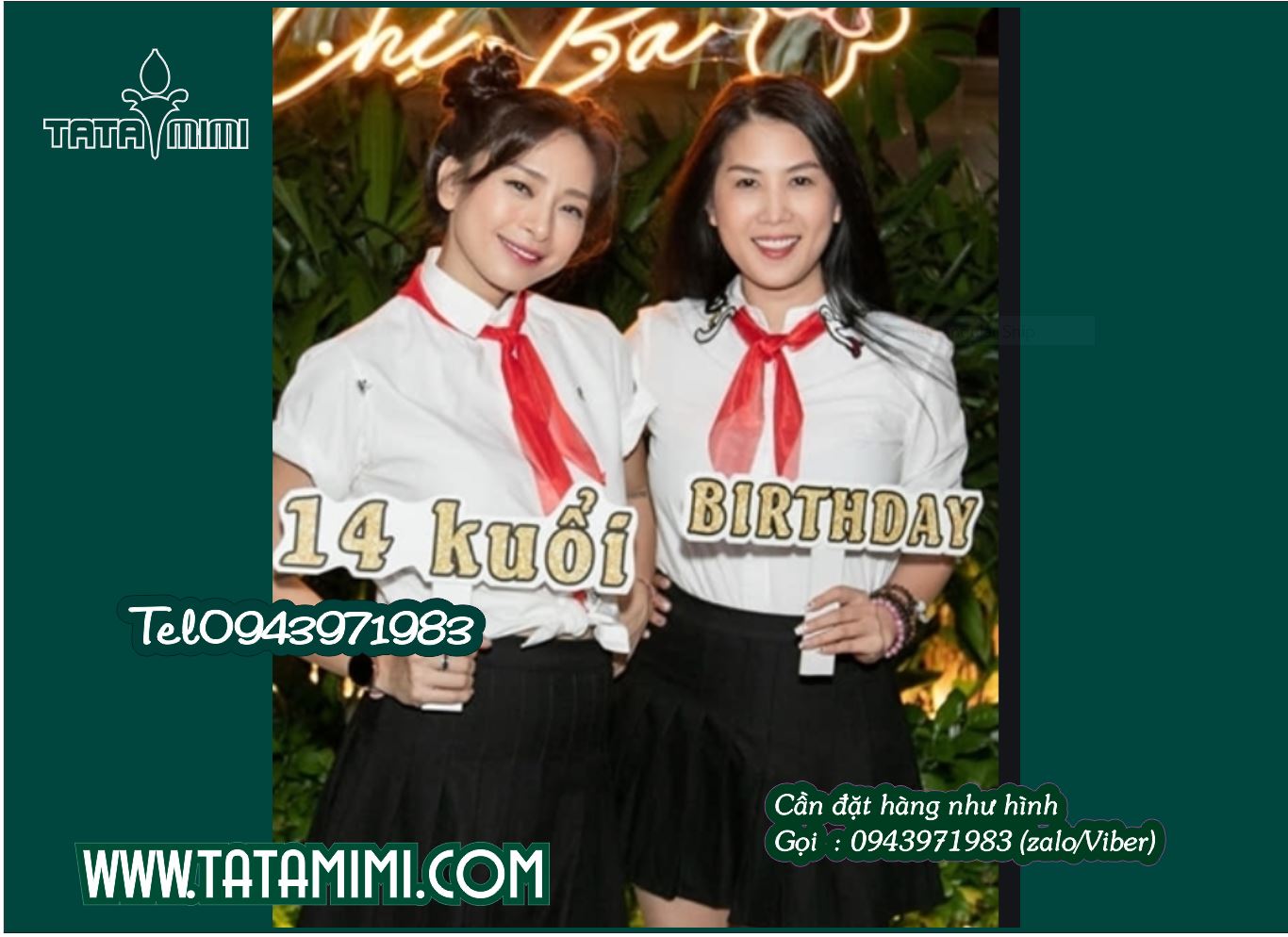 Biển hashtag sinh nhật- mẫu biển hashtag cầm tay