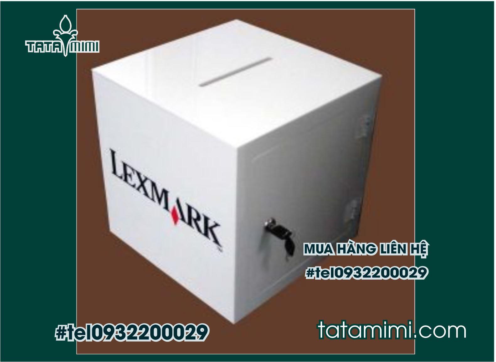 Thùng thư mái nhà hay hình vuông- chữ nhật